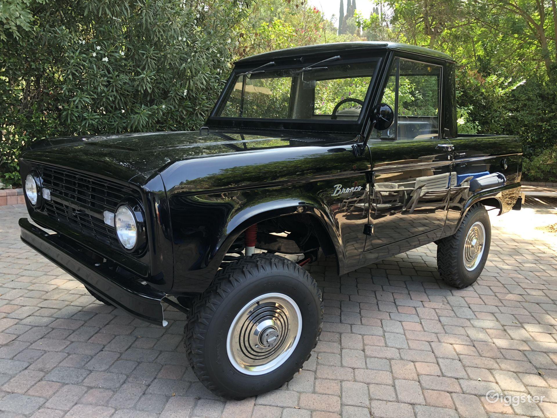 1966 Ford Bronco Half-Cab | Rent this location on Giggster