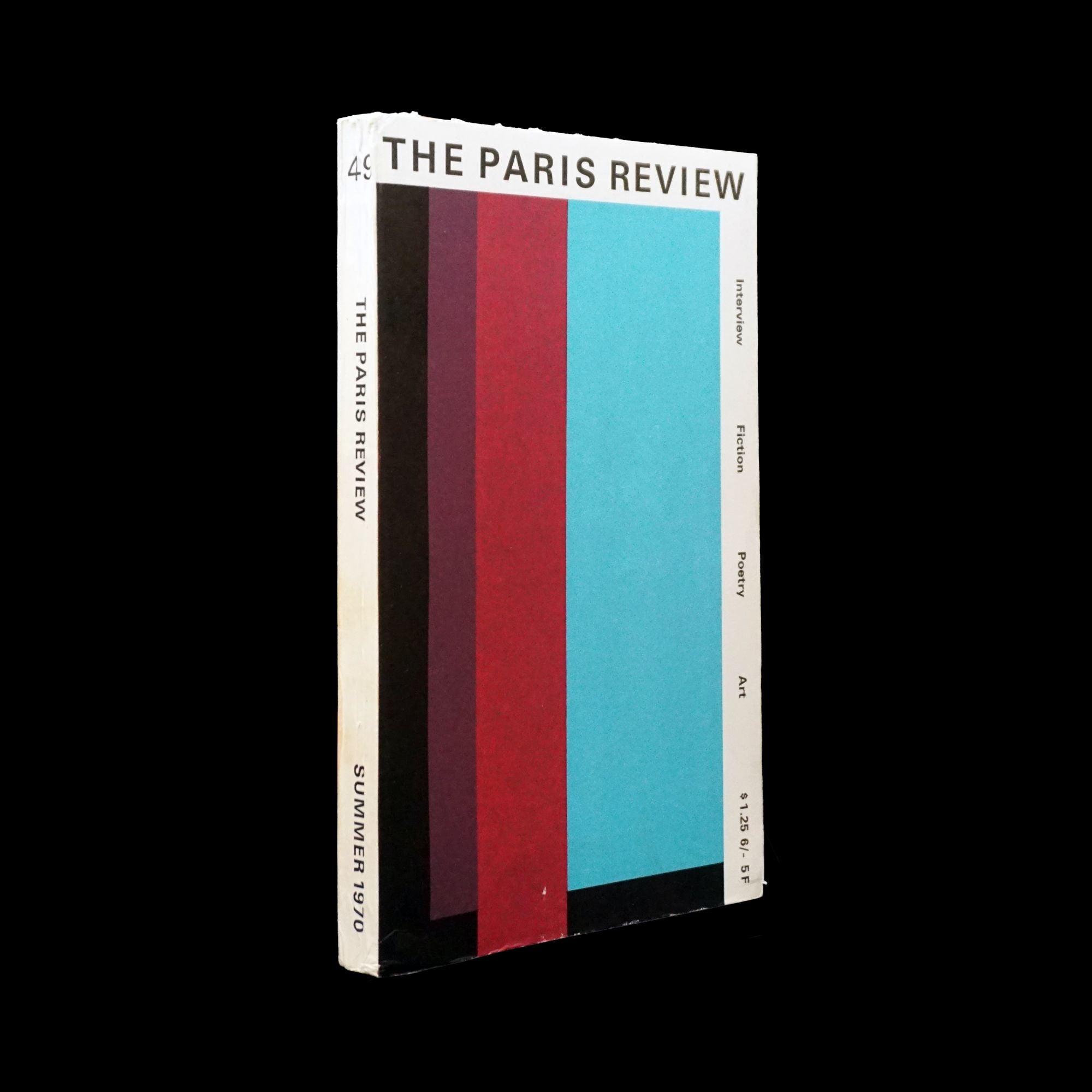 The Paris Review Vol. 13 No. 49 Summer 1970 with: Ephemera ...