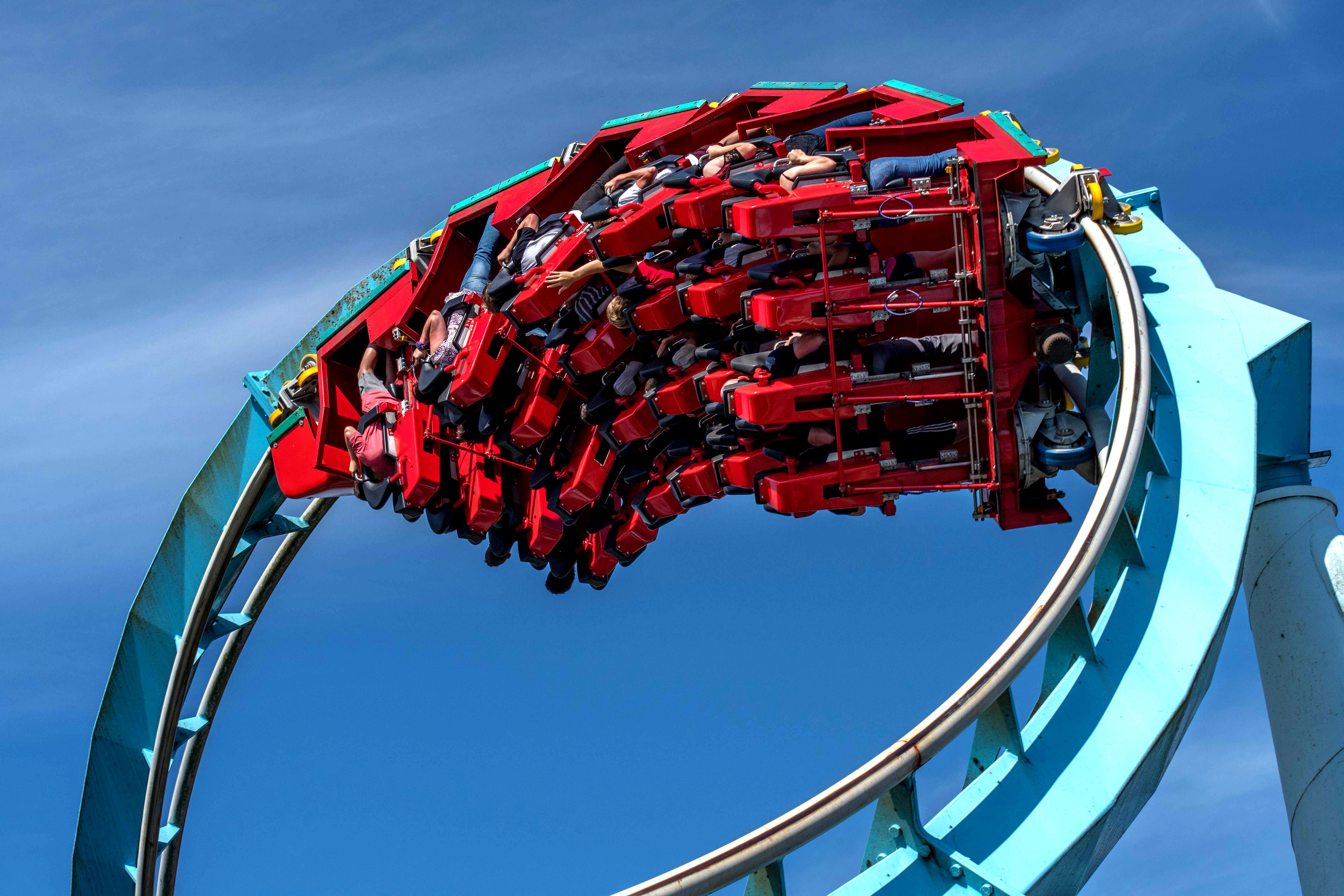 The Shockwave at Drayton Manor in Tamworth - one of the best family days out in the UK